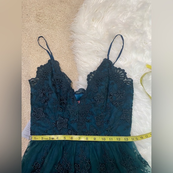 #168 Chi Chi London Cami Lace Skater Dress size 8 BWT - Picture 11 of 12